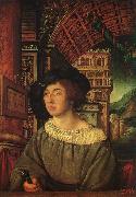 HOLBEIN, Ambrosius Portrait of a Young Man sf china oil painting reproduction